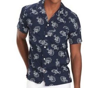 Tommy Hilfiger Mens Preston Lobster Button Shirt